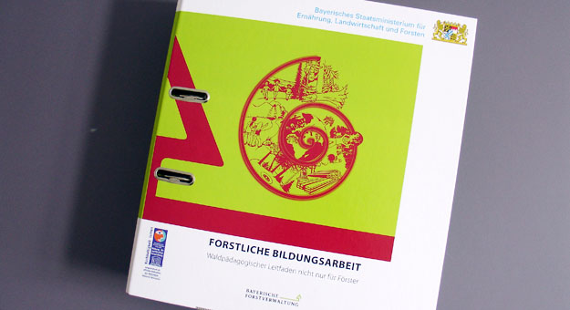 Bayerische Forstverwaltung, Bildungsordner Cover