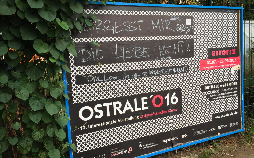 10. OSTRALE »X« Ausstellung für zeitgenössische Kunst in Dresden